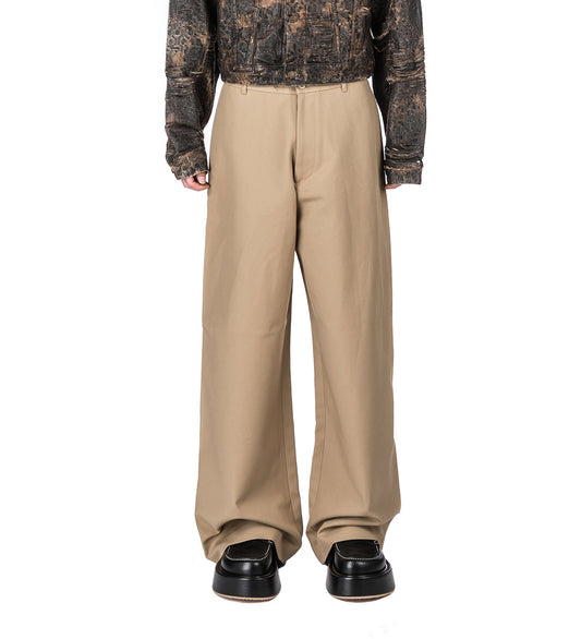 TWILL PANT KHAKI BEIGE