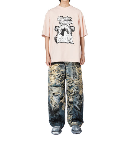 DC PRINT T-SHIRT ROSE PINK