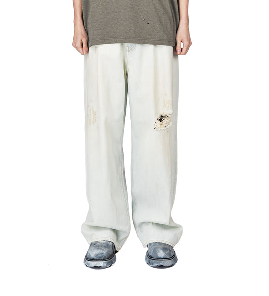 2023M FN SHOREBREAK PANTS LIGHT BLUE/WHITE
