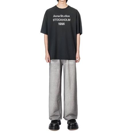 BAGGY JEANS SWEATPANTS GREY MELANGE