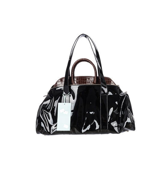 CARRIE BAG BLACK/BROWN