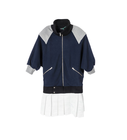 BOMBER DRESS NAVY