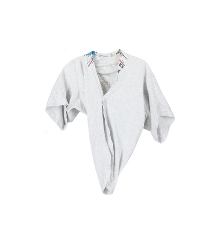 TWISTED NIGHTGOWN T-SHIRT MULTI SMALL