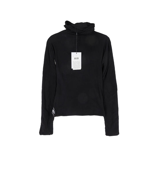 TWISTED HOODIE PRINTED BLACK