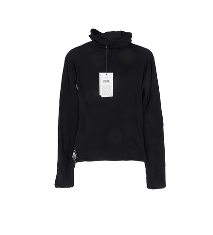 TWISTED HOODIE PRINTED BLACK