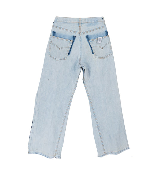 NEW JEANS BLUE DENIM S/M #1