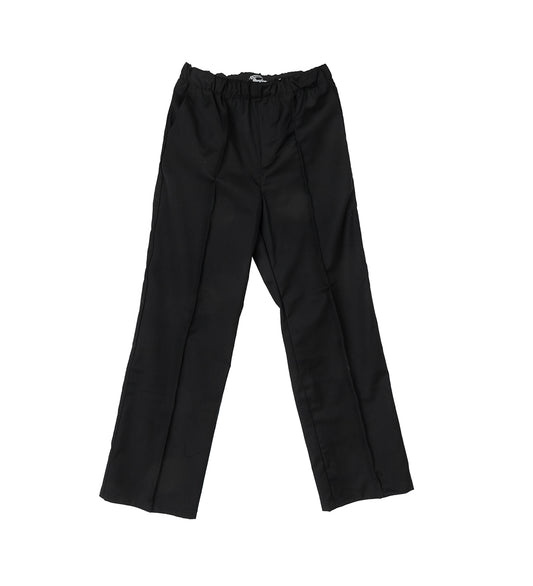 WAISTBAND TAILORED PANTS BLACK