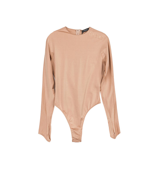 LONGSLEEVE BODY SUIT TAN/TAN