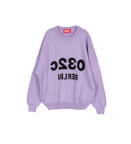 SELFIE SWEATER WASHED LILAC