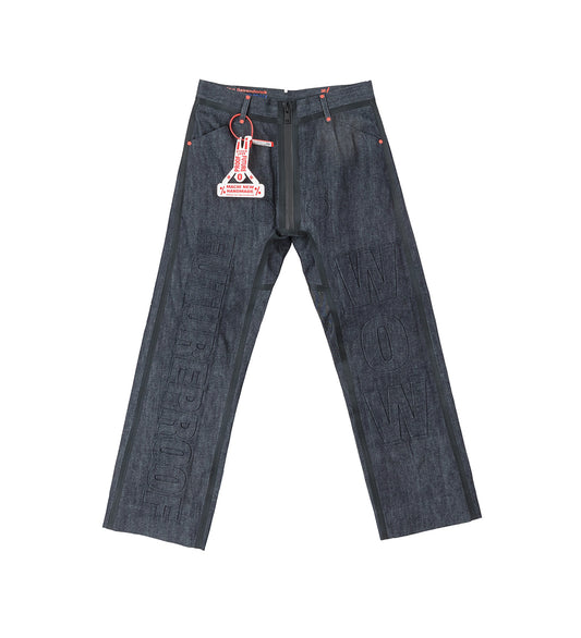 WALTER VAN BEIRENDONCK X G-STAR BASIC JEANS WITH BALLS RAW DENIM