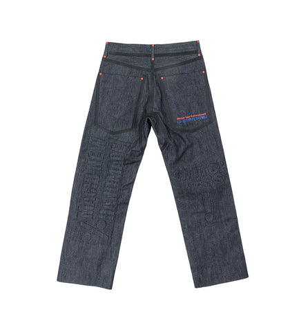 WALTER VAN BEIRENDONCK X G-STAR BASIC JEANS WITH BALLS RAW DENIM