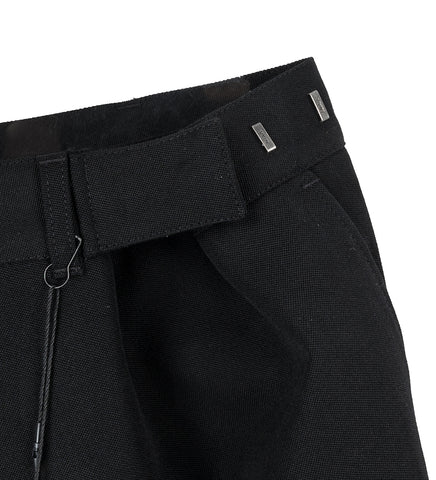 ADJUSTABLE TROUSERS BLACK
