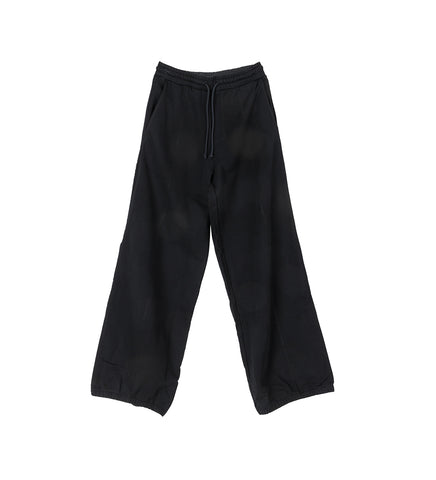 COLLEGE DRAWSTRING PANTS BLACK