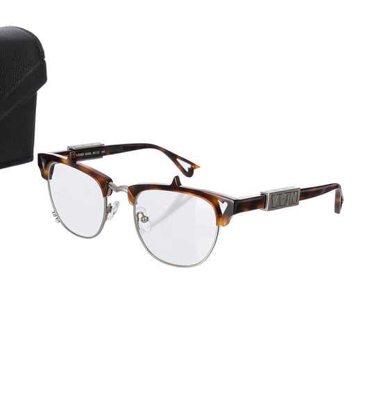 HARD EYE CLEAR GLASSES TORTOISE