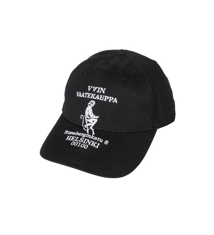 VAATEKAUPPA CAP BLACK