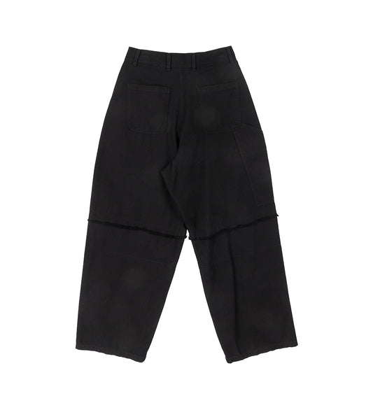 TRIPLE KNEE TROUSERS BLACK