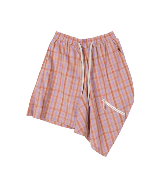 NISHI KASAYA SHORTS SUNS PLAID