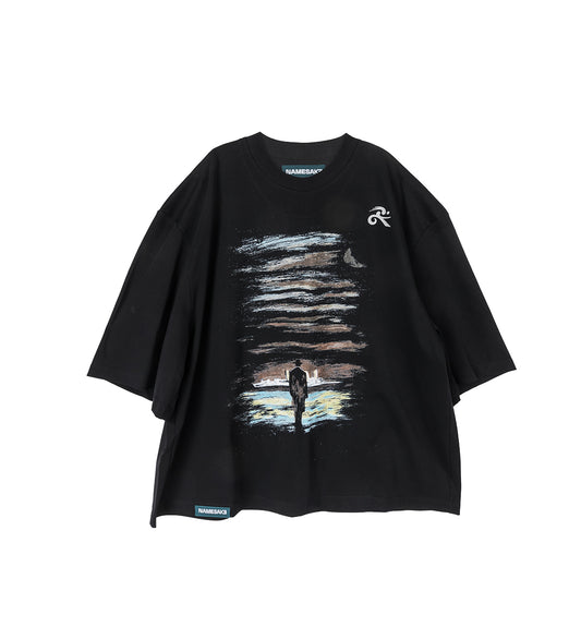 MAYO OVERSIZED 1900 TEE EUPHORIC BLACK