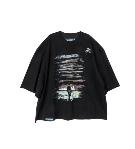 MAYO OVERSIZED 1900 TEE EUPHORIC BLACK