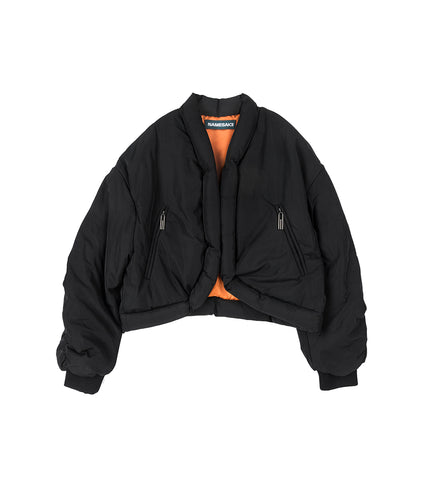 ROTH CROPPED BOMBER EUPHORIC BLACK