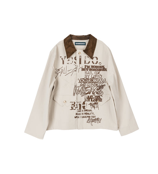 HUNTER OVERSHIRT OYSTER GREY