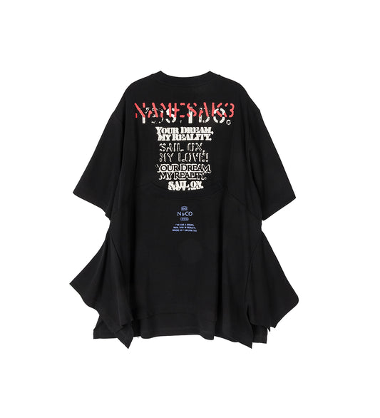 COLLINS ROWING TEE EUPHORIC BLACK