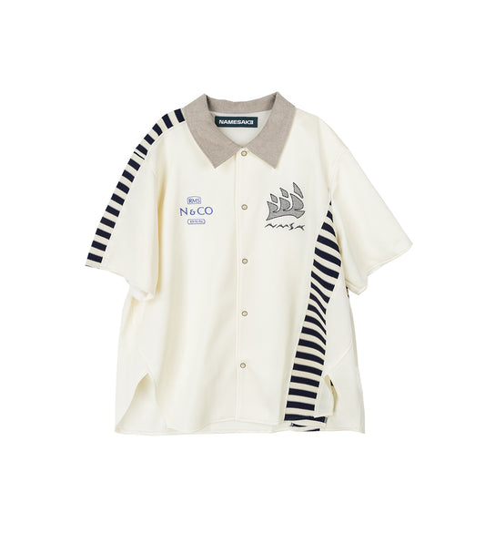 BILL WARM UP SHIRT CANNOLI CREAM