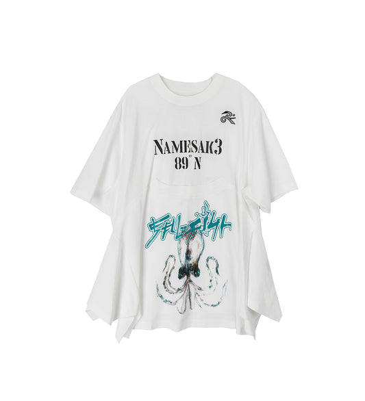 COLLINS ROWING TEE SEA SALT WHITE
