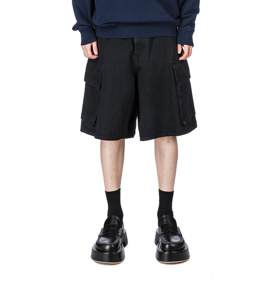 CARGO SHORTS BLACK