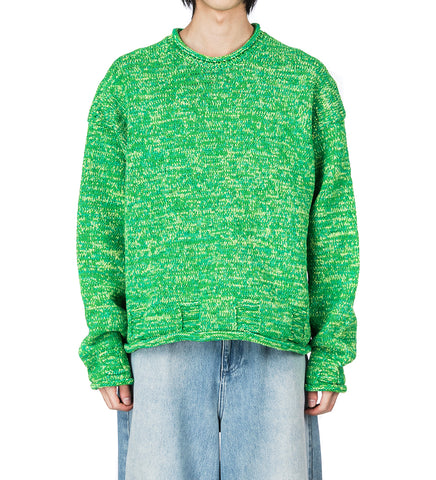 SPACE DYE JUMPER APPLE