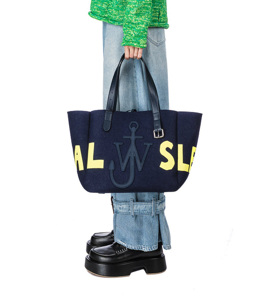 REAL SLEEP BELT TOTE NAVY