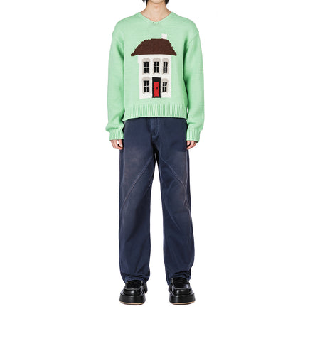 GRAPHIC JUMPER SPEARMINT