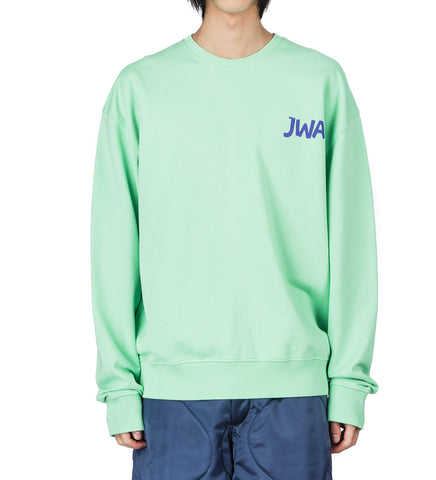 JWA BACK PRINT SWEATSHIRT SPEARMINT
