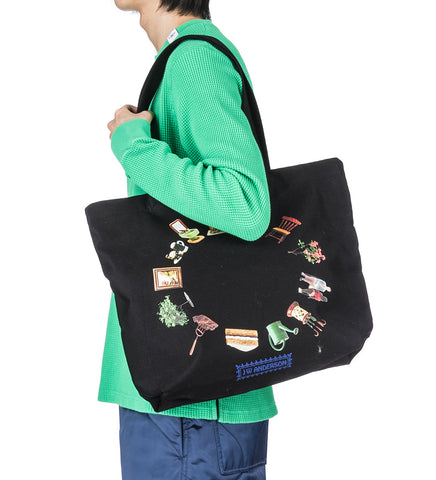 CANVAS TOTE BLACK