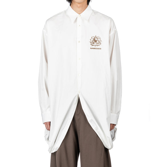 FORD SUSPENDER SHIRT SEA SALT WHITE