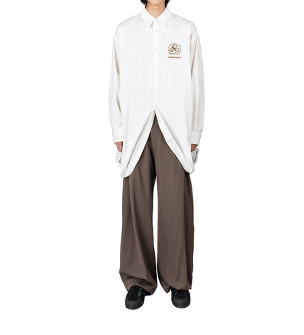 FORD SUSPENDER SHIRT SEA SALT WHITE