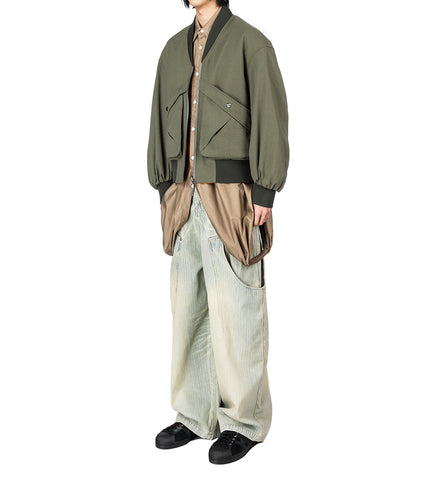 FORD SUSPENDER SHIRT SHIITAKE BROWN