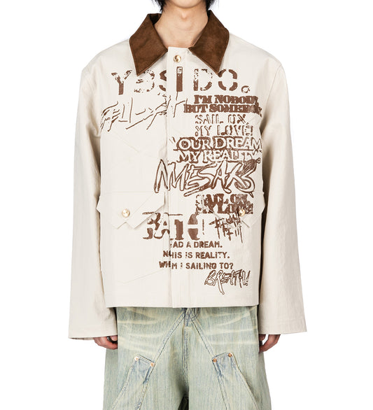 HUNTER OVERSHIRT OYSTER GREY