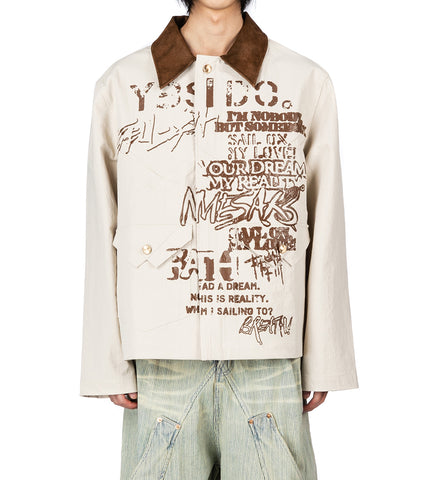 HUNTER OVERSHIRT OYSTER GREY