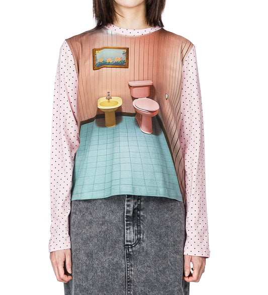 L/S T-SHIRT BATHROOM