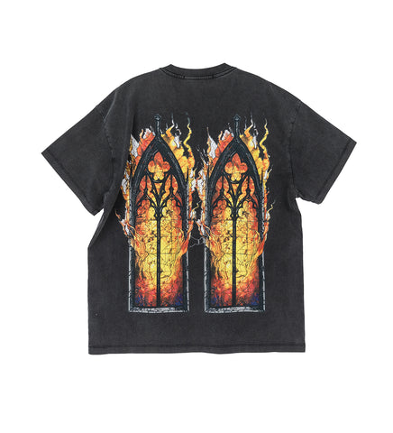 DEVIN PANNELED SS PRINT SHIRT ARTIST EDITION MULTI KOBE