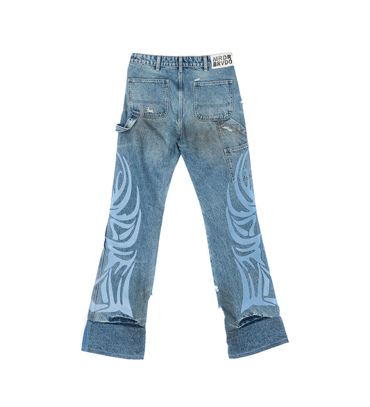 WDW WINGED CARPENTER DENIM SKY