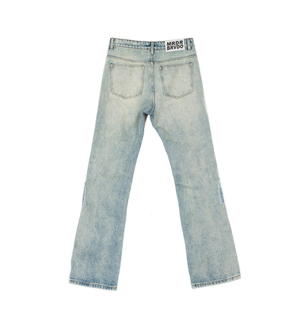 SCRATCHED DENIM