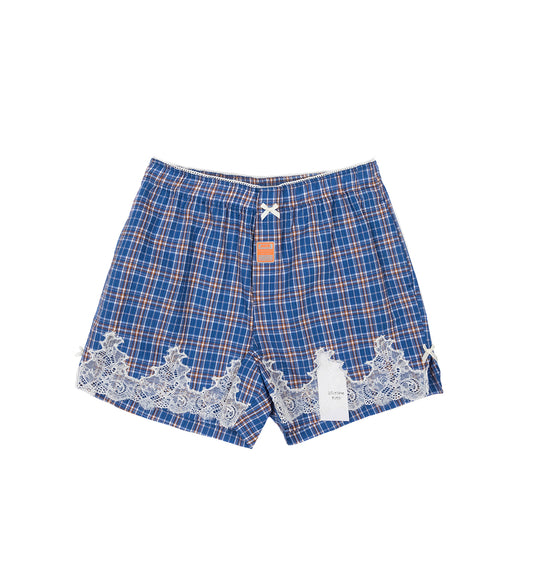 FRENCH KNICKERS BLUE CHECK