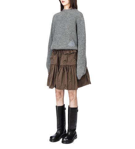 BEGA PULLOVER LIGHT GREY