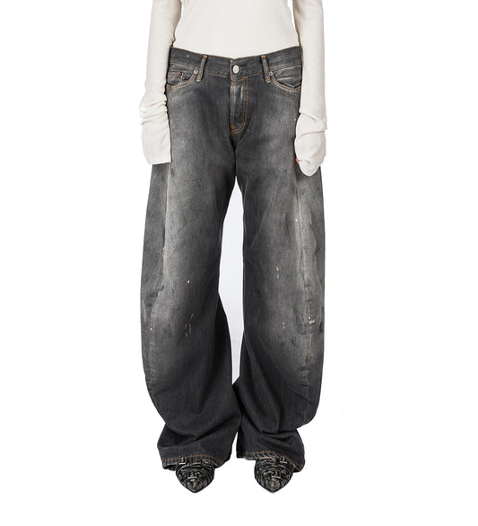 2006F TRAFALGAR LOOSE FIT JEANS BLACK