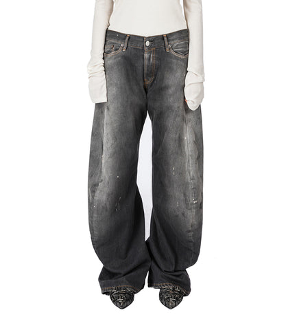 2006F TRAFALGAR LOOSE FIT JEANS BLACK