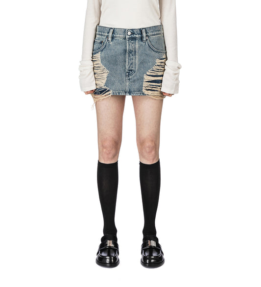 MINI SKIRT MID BLUE