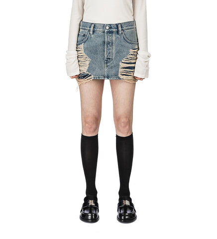 MINI SKIRT MID BLUE