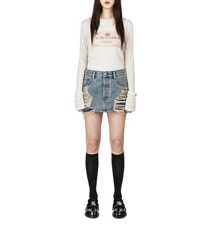 MINI SKIRT MID BLUE